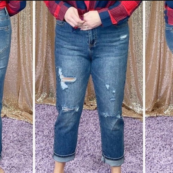 Grace & Lace Not Your Mom's Jeans - Picture 3 of 7